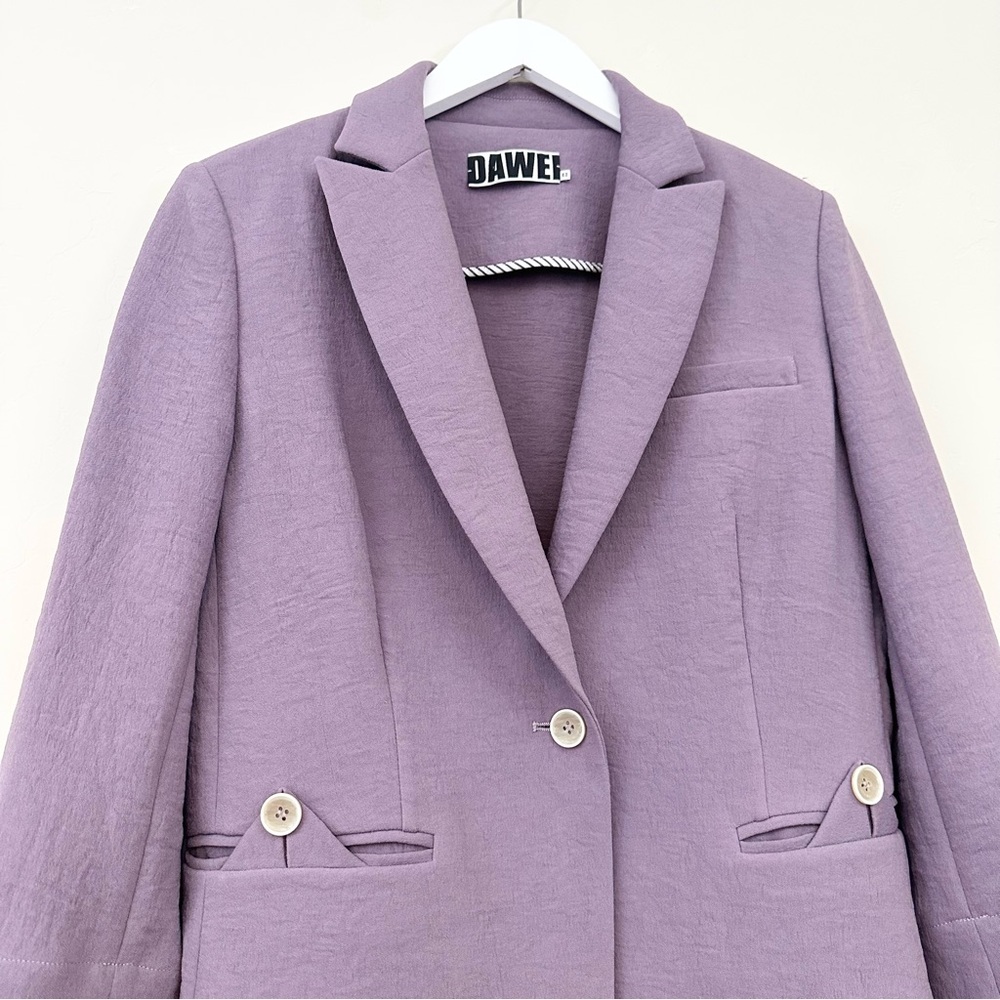 Dawei Studio Single-Button Jacket - image 3